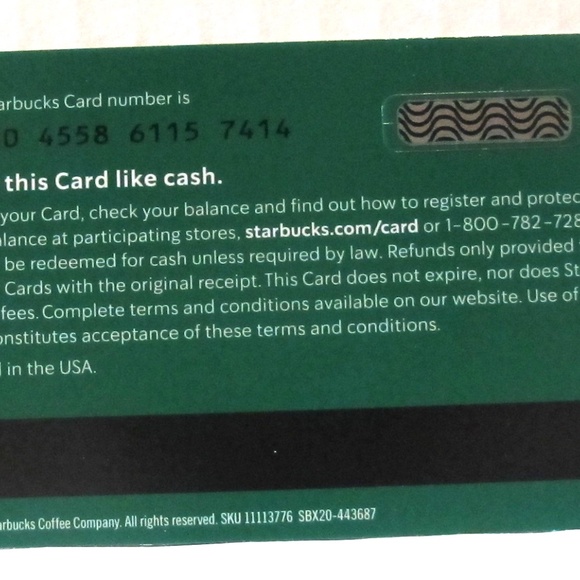 Starbucks 2020 My Favorite Teacher Card NO VALUE - Picture 2 of 2